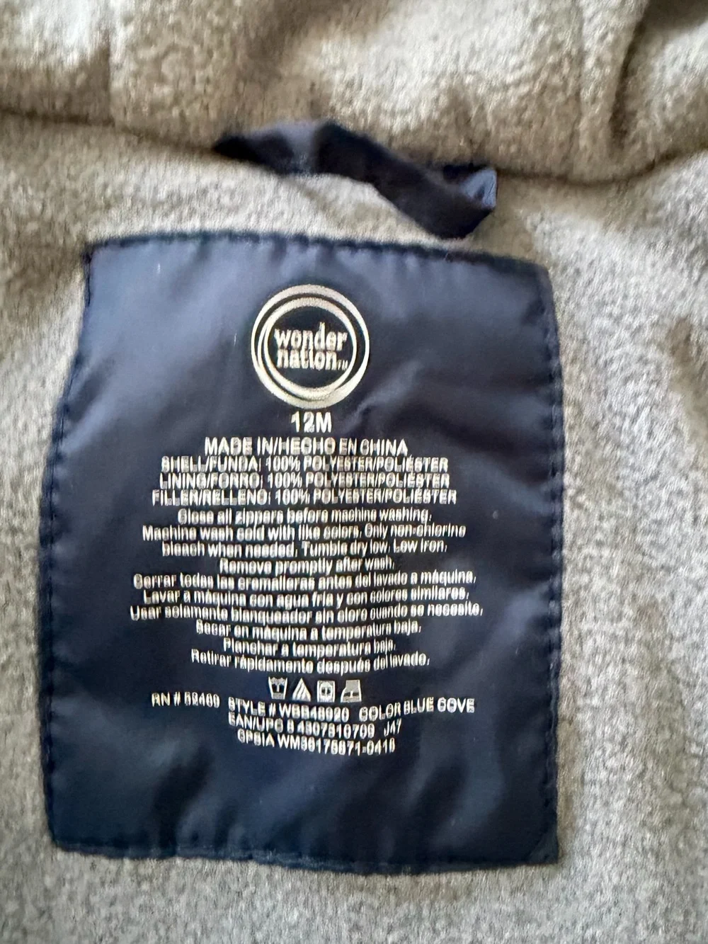 Old Navy puffy hooded